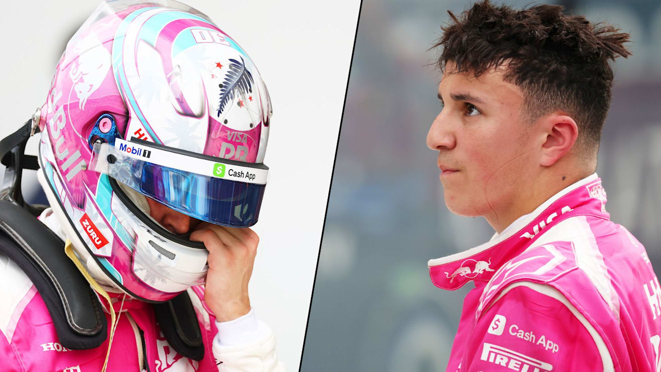 Lawson reflects on 'tough' race in Miami after Lap 1 contact as Hadjar rues 'frustrating' result 